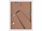 cadre photo 20 x 15 cm en acrylate - coloris blanc