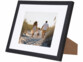 cadre photo A4 en bois et verre acrylique - coloris noir