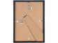 cadre photo A4 en bois et verre acrylique - coloris noir