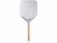 Pelle à pizza Ø 30 cm perforée en aluminium et bois
