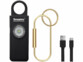 Porte-clés de sécurité 130 dB avec lampe de poche