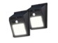 2 appliques murales solaires LED 240 lm WL-105.solar avec détecteur de mouvement
