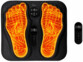 Appareil de massage EMS pliable et rechargeable pour pieds avec télécommande