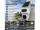 Caméra de surveillance solaire double objectif PTZ 4G/LTE IPC-920.lte
