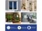 Caméra fenêtre 7Links montée sur vitre, armoire, aquarium et cloison de bureau avec fonctions interphone et microSD