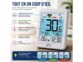Thermomètre de piscine solaire PT-315 avec écran LCD sans fil