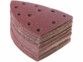60 feuilles abrasives P40 - P240 pour ponceuses Delta & triangulaires 