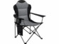 Chaise de camping pliable avec accoudoirs