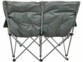 Chaise de camping pliable pour 2 personnes vue arrière