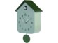 Horloge à coucou en bois - coloris vert