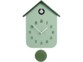 Horloge à coucou en bois - coloris vert
