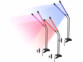 Lampe de croissance USB avec LED à spectre complet - 2 cols de cygne