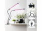 Lampe de croissance USB avec LED à spectre complet - 2 cols de cygne