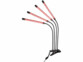 Lampe de culture USB avec LED à spectre complet - 4 cols de cygne