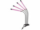 Lampe de croissance USB avec LED à spectre complet - 4 cols de cygne
