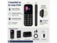 Téléphone mobile senior 4G XL-985 avec bouton SOS