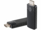 Deux dongles HDMI sans fil compacts TX et RX avec connecteurs argentés et LED