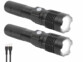 Pack de 2 lampes-torches LED rechargeables 800 lm en aluminium de la marque KryoLights