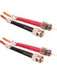 Cordons fibres optiques multimodes 62.5/125 - 2m