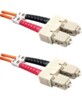 Cordons fibres optiques multimodes 62.5/125