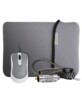 Kit Netbook : câble + housse 9'' + souris USB