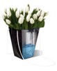 Vase En Carton Imperméable - Noir Classique