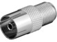 Adaptateur d'antenne satellite F femelle vers coaxial femelle