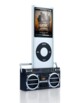 Mini Boombox Noir Pour Ipod / Iphone