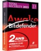 Bitdefender Total Security 2013 2 Ans / 3 PC