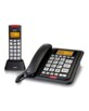 Switel téléphone filaire et téléphone sans fil DC682 Combo