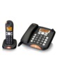 Switel téléphone filaire et téléphone sans fil DCC6322 Combo