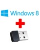 Windows 8.1 OEM Home 64 Bits + Dongle USB wifi 150 Mbps