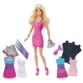 Poupée Barbie "Atelier couleurs et styles" avec plein d'accessoires.