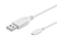 Câble USB-A vers Micro-USB - 1,80 m - Blanc Goobay