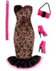 Habit Barbie Fashionista avec accessoires - Robe Léopard
