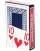 Jeu de cartes à jouer avec grands caractères