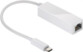 adaptateur usb type c male vers rj45 lan femelle ajout port lan sur macbook chromebook goobay