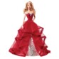 barbie collector merveilleux noel 2015 robe unique barbie de collection