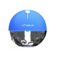 haut parleur étanche ipx7 sans fil avec LED multicolore inolights ploffbox bleu face