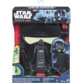 Réplique électronique d'un casque de Death Troop Impériel Star Wars Rogue One alimentée par piles AAA dans son emballage cartonné