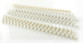 100 peignes de reliure format A4 - 10 mm - Blanc