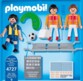 Playmobil : joueur de Foot blessé et brancardiers
