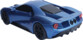 souris sans fil supercar landmice forme ford gt 2017 bleu arrière sortie pot