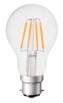 ampoule led à filament 5w v-tac faible consommation culot baionnette b22