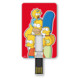 Clé USB plate 8 Go - collectionThe Simpsons - La famille