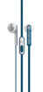 ecouteurs classiques urbanista oslo bleu avec micro et cable plat