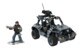 jouet de construction call of duty mega construx vehicule tout terrain avec figurine