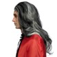 Perruque grise longue style "Vampire"