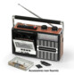lecteur de cassettes k7 audio retro avec radio fm analogique et enregistrement sur usb ricatech pr85