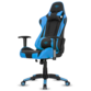 siège gaming pour PC avec lombaires et roulettes spirit of gamer Demon Bleu